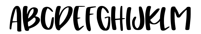 Lsf Peach Cobbler Regular Font LOWERCASE