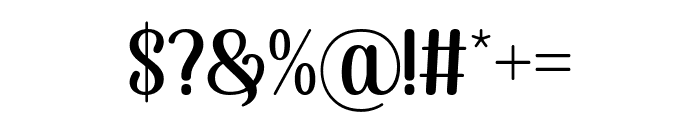 Luchia Font OTHER CHARS