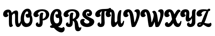 Luckie Bluchi Regular Font UPPERCASE