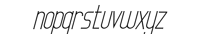 Luckney Italic Font LOWERCASE