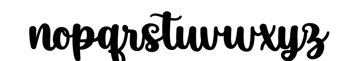 Lucky Font Font LOWERCASE
