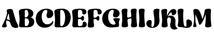 Lucky Franky Font UPPERCASE