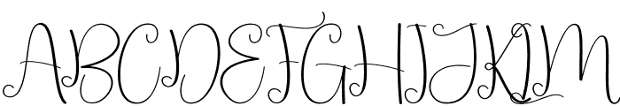 Lucky Honey Font UPPERCASE