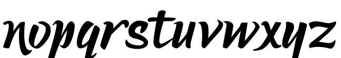 LuckyDreamBold Font LOWERCASE
