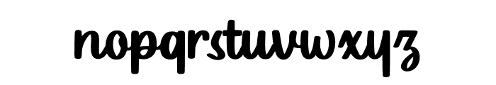 Luckyfield Font LOWERCASE