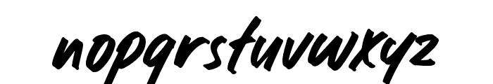 Luckyvibe Font LOWERCASE