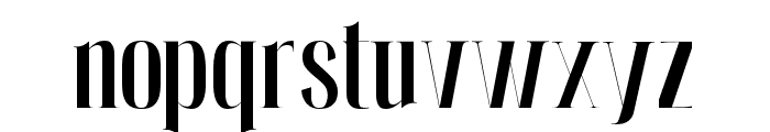 Ludwigon Regular Font LOWERCASE