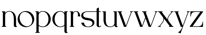Lugielle Font LOWERCASE