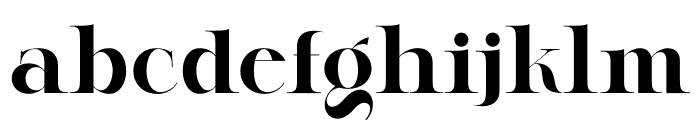 Lugife Font LOWERCASE