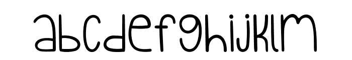 Lullaby Font LOWERCASE