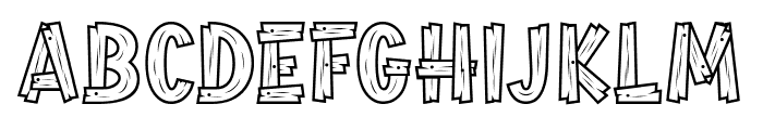 Lumber Force Font UPPERCASE