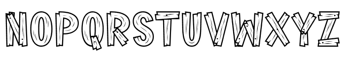 Lumber Force Font UPPERCASE