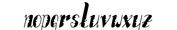 Lumberjack-Italic Font LOWERCASE