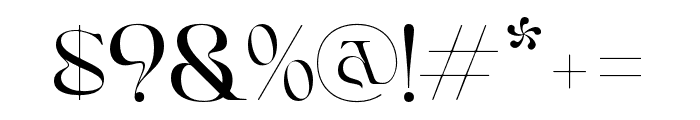 LumeniaVellas-Regular Font OTHER CHARS