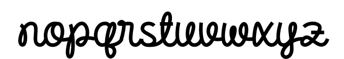 Luminas Font LOWERCASE