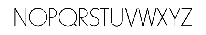 Luminex Regular Font UPPERCASE