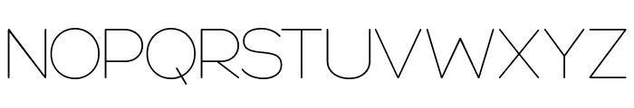 Lumoesen Rounded Thin Font LOWERCASE