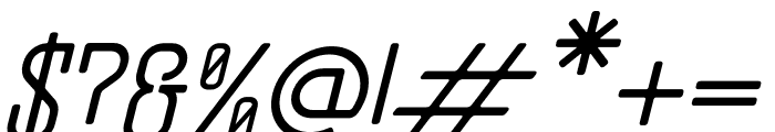 Lumphong Italic Font OTHER CHARS