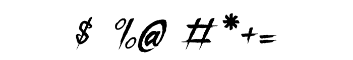 Lunare Font OTHER CHARS