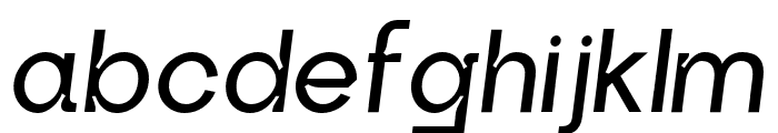 Lunema Regular Italic Font LOWERCASE