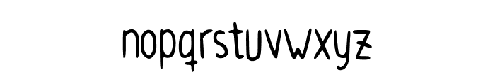 Lunes Font LOWERCASE