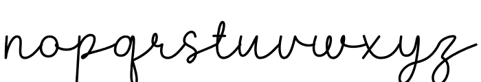 Lunira Rose Font LOWERCASE