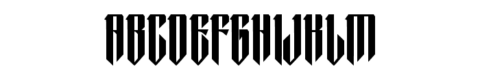 LuparuzRegular Font UPPERCASE