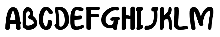 LushForest-Regular Font UPPERCASE