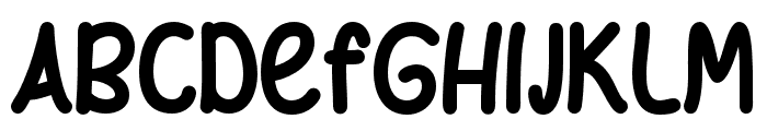 Lusiana-Regular Font UPPERCASE
