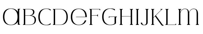 Lusican Font LOWERCASE