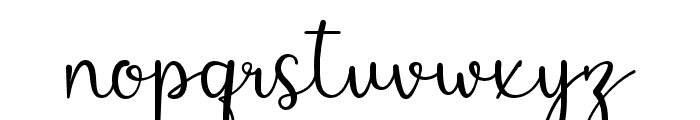 Lusinda Font LOWERCASE