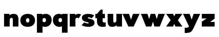 Lusio Black Font LOWERCASE