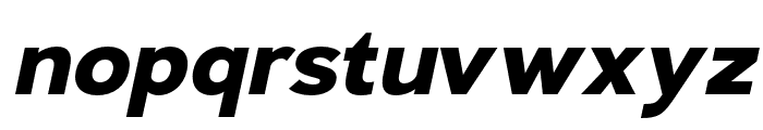 Lusio-BoldItalic Font LOWERCASE