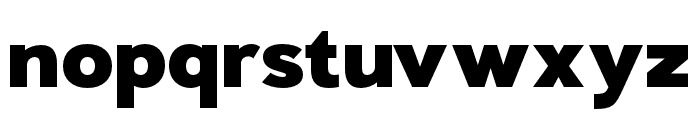 Lusio ExtraBold Font LOWERCASE