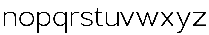 Lusio Light Font LOWERCASE