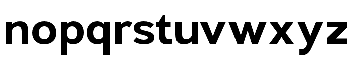 Lusio SemiBold Font LOWERCASE