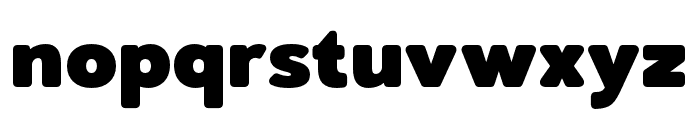 Lusio Soft Black Font LOWERCASE