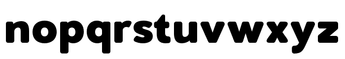 Lusio Soft ExtraBold Font LOWERCASE