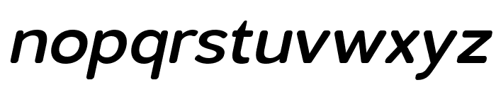 Lusio Soft Medium Italic Font LOWERCASE