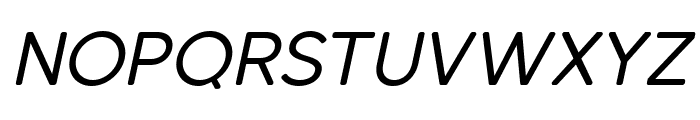 Lusio Soft Regular Italic Font UPPERCASE