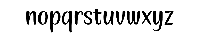 Lusiya Font LOWERCASE