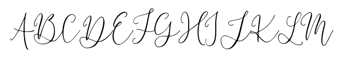 Lussia-Regular Font UPPERCASE