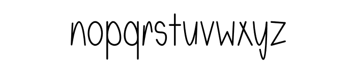 Luster Font LOWERCASE
