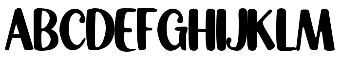 Luther Font LOWERCASE
