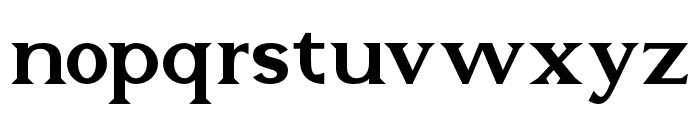 Lutoria Serif Bold Font LOWERCASE