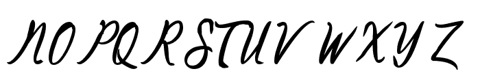 Luwam Font UPPERCASE