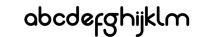 LuxieRounded Font LOWERCASE