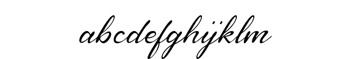 Luxuriougenics-Regular Font LOWERCASE