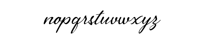 Luxuriougenics-Regular Font LOWERCASE
