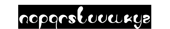 Luxurious Sexy-Inverse Font LOWERCASE